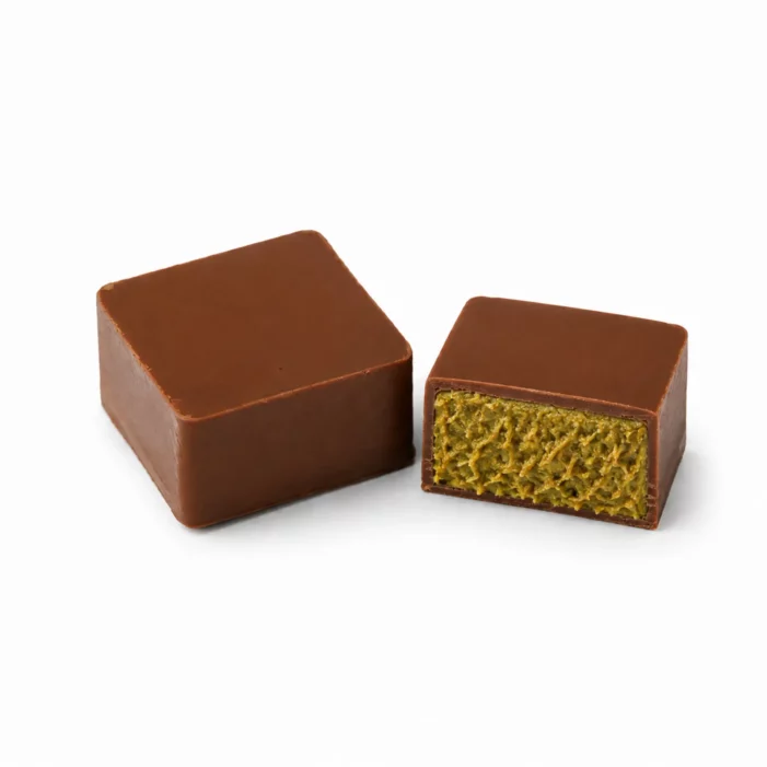 Chocolat Cœur Pistache-Kounefa